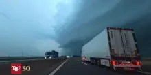 Violenta ondata di maltempo al centro e al nord, caldo rovente nel resto dell'Italia
