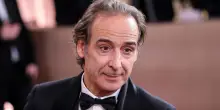 Il compositore premio Oscar Desplat, i protagonisti del film Oceania, l'attore e sceneggiatore Gadd