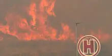 Incendi in Sicilia, fiamme minacciano abitazioni ad Enna