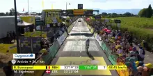 Tour de France, l'arrivo vittorioso di Evenepoel nella crono da Evian les Bains a Thonon les Bains
