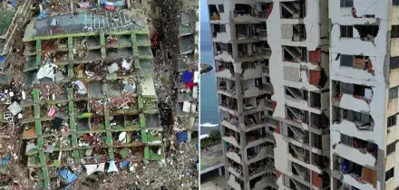 Venezuela, un mese dopo il terremoto: il drone mostra la devastazione di La Guaira