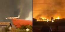 Inferno di fuoco in Gironda, oltre 20.000 evacuati, i video in rete