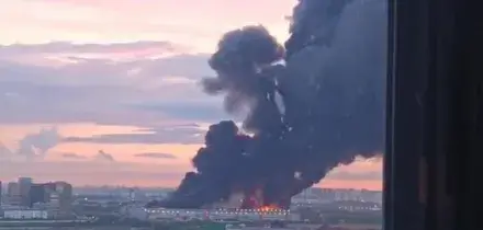 Russia: droni ucraini su San Pietroburgo, magazzino in fiamme e 3 feriti