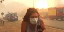 Incendi a Cap-Ferret, esplode una bombola di gas durante un collegamento tv: ferito un pompiere