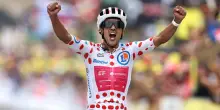 Tour de France: 20&ordf; tappa, Carapaz trionfa sull&rsquo;Alpe d&rsquo;Huez