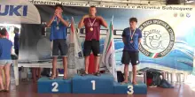 Nuoto Pinnato, triplete di Minetto ai Tricolori. Il lago di Viverone incorona i suoi campioni