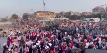Il pentagramma della Notte dei Serpenti ''llumina" Pescara