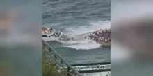 Vento e mare mosso, attracco da incubo a Positano
