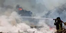 Incendio nelle campagne di Padru in Gallura, intervengono due Canadair