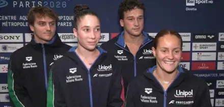 Campionati Europei, oro all'Italia nel mixed team event di tuffi. L'intervista