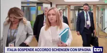 L'Italia sospende Schengen con la Spagna, spaccatura in Europa