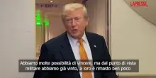 Trump: "Teheran vuole accordo ma non so se &egrave; in grado di rispettarlo"