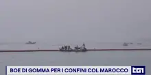 Ceuta, boe di gomma al confine: la nuova barriera spagnola nel Mediterraneo