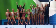 Europei nuoto artistico, le azzurre conquistano il bronzo nel libero a squadre