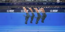 Europei, nuoto artistico: il bronzo azzurro nel libero a squadre. Video