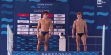 Europei sport acquatici, i tuffi sincronizzati dalla piattaforma di Conte e Pelligra per l'argento
