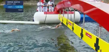 Europei di nuoto, 5 km donne: Taddeucci &egrave; ancora oro, Pozzobon bronzo