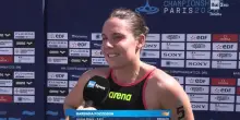 Europei nuoto, 5km fondo, le parole di Barbara Pozzobon dopo il bronzo