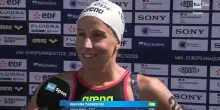 Europei nuoto, 5km fondo donne: le parole di Ginevra Taddeucci dopo l'oro