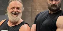 La metamorfosi di Russell Crowe: il gladiatore torna in forma per Highlander