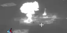 Filmati russi mostrano l'attacco al giacimento di gas di Bugrovatoye in Ucraina