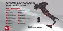 Afa e temperature fino a 40 gradi, attesa una tregua dalle alte temperature dopo il 17