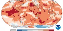 Oceani, nuovo record della temperatura media superficiale