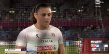 Europei di atletica: l&rsquo;ultimo lancio di Sara Fantini, argento nel martello