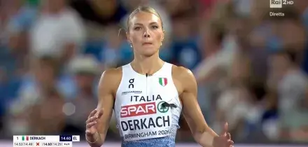 Europei di atletica: il salto e la gioia incontenibile per l&rsquo;oro di Dariya Derkach