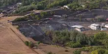 L'impressionante "cratere" dopo la deflagrazione di Colleferro: le immagini ravvicinate dal drone