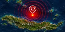 Terremoto di magnitudo 7.7 in Indonesia orientale: l'Agenzia sismologica lancia l'allerta tsunami