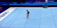 Europei di ginnastica artistica, la prova da oro di Manila Esposito nel corpo libero