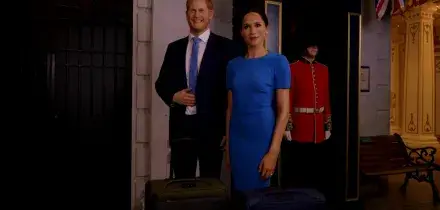 Madame Tussauds aggiunge le valigie alle cere di Harry e Meghan