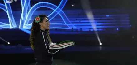 Giochi del Mediterraneo. L'ingresso del tricolore con la tarantina Antonella Palmisano e l'inno