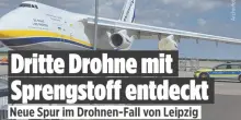 Scoperto un terzo drone e dell'esplosivo vicino all'aeroporto di Lipsia
