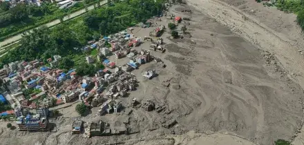 Nepal, potrebbe esserci il distacco di una valanga di ghiaccio dietro l&rsquo;alluvione