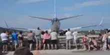 Troppo vicino alla pista durante il decollo: ferita una turista italiana a Skiathos