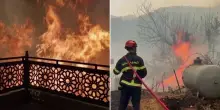Algeria, decine di morti per gli incendi alimentati da un forte scirocco che devastano il Nord-Est