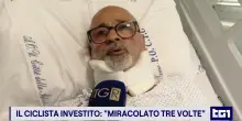 Il ciclista investito a Lanzo Torinese:  "Miracolato tre volte"