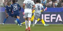 Nations League: la rete di Bastoni per il pareggio azzurro contro la Francia. Video