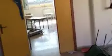 Marsala, le immagini delle aule della scuola devastata dalla tromba d'aria