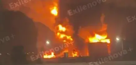 Raffineria di petrolio russa in fiamme, centrati dai droni i grandi impianti di Rostov, Russia