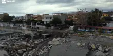 Melito di Porto Salvo invasa da acqua e fango, i danni visti dal drone
