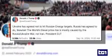 Ucraina, Trump punta sulla tregua energetica per abbassare il prezzo del gasolio