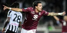 Torino-Udinese 2-1, la sintesi della partita