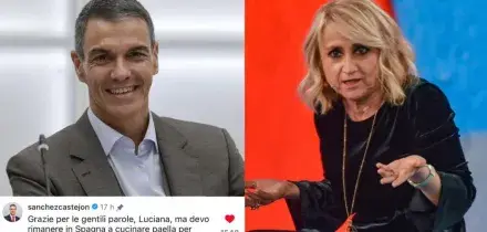 "Pedro vieni in Italia": la risposta ironica di Sanchez a Luciana Littizzetto