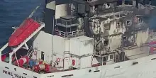 Due navi in fiamme nel Mar Nero in acque rumene: una ha bandiera di San Marino, sette dispersi