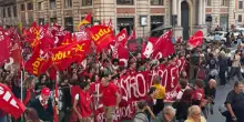 Cgil, Landini: "Siamo oltre 100 mila in piazza, 20 novembre sciopero generale"