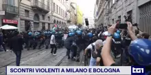 Tensione nelle piazze italiane: scontri, barricate e fermi durante le proteste