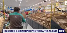 Caro carburante, la protesta si allarga al Sud: porti bloccati e rischio merci